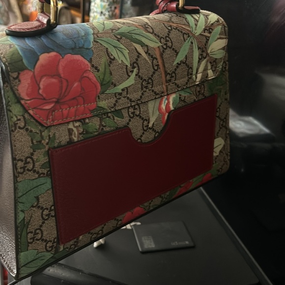 GUCCI 🌸Tian Too Handle and convertible crossbody - Picture 13 of 13